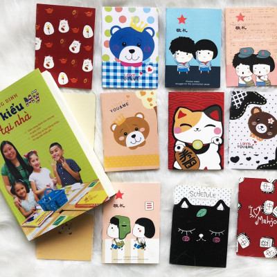 Học Kiểu Mỹ Tại Nhà - (Kèm Sổ Tay Mini Siêu Dễ Thương)