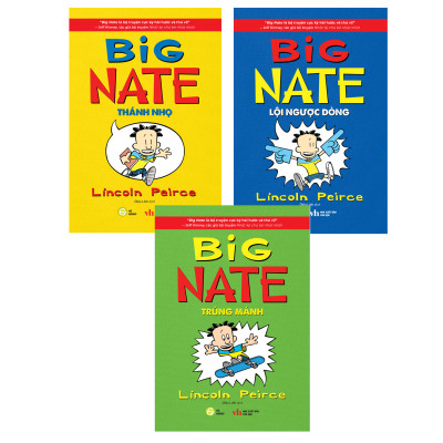 Sách Thiếu Nhi - Big Nate – Combo 3 cuốn - Bản Tiếng Việt