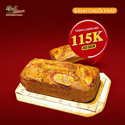 Bánh Chuối Pháp – 450Gram