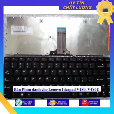 Bàn Phím dùng cho Lenovo Ideapad V480 V480E - Hàng Nhập Khẩu New Seal