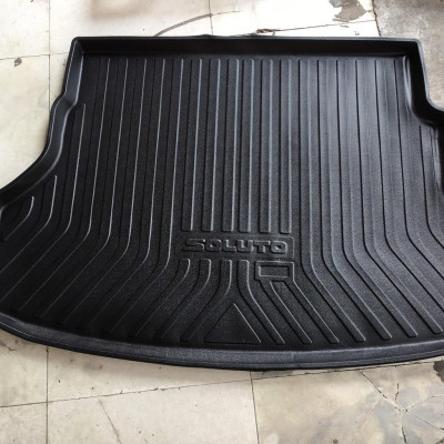 Lót Cốp Nhựa Dẻo Dành Cho Xe Kia SOLUTO 2018-2019 2020 2021 nhựa dẻo chống nước