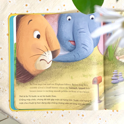 Sách - Combo 4 cuốn truyện cảm xúc: Khi Cú con sợ hãi, Khi Gấu con lo lắng, Khi Hà Mã tức giận, Khi Sư Tử nhút nhát