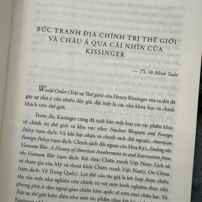 [Bìa cứng, áo ôm] LÃNH ĐẠO: 6 CHIẾN LƯỢC GIA KIỆT XUẤT ĐỊNH HÌNH THẾ GIỚI và TRẬT TỰ THẾ GIỚI – Henry Kissinger – Phạm Thị Ngọc Mai dịch – Omega Plus – NXB Tri Thức.