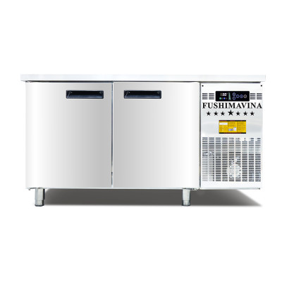 [CỬA HÀNG CHÍNH HÃNG] Tủ Bàn Lạnh Cánh Inox 1,2m Quạt gió