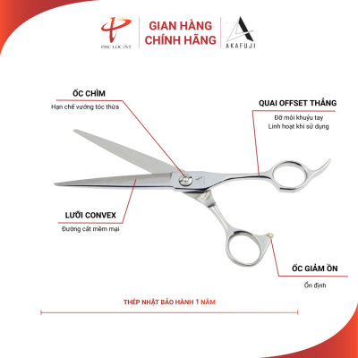 Kéo cắt tóc VIKO EA-652 (size 6.25 inches)