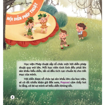 Sách - Truyện Tranh Học Viện Phép Thuật - Dạy Trẻ Ứng Xử Bình Tĩnh - Rèn Luyện AQ Cho Trẻ - Minh Thắng