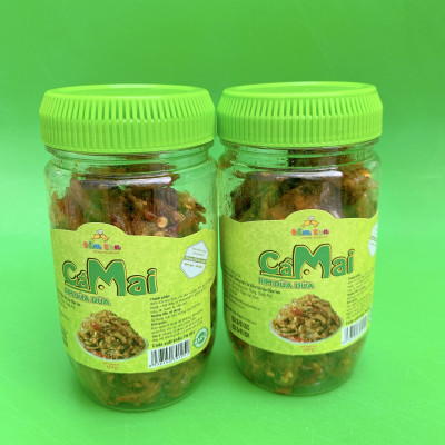 Đặc Sản Bình Thuận  - Cá Mai Rim Dừa Dứa Đầm Sen - 150G