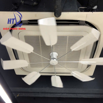 (Bảo hành 6 tháng) Quạt Tản Gió Gắn Máy Điều Hoà Âm Trần - Cánh Quạt Rẽ Gió tự Động 