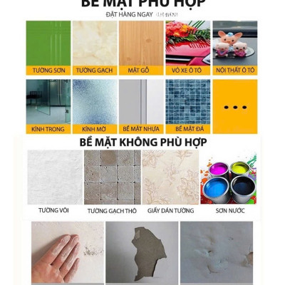 COMBO 10 MIẾNG Băng Keo 2 mặt dán siêu dính, siêu chắc, dùng dán đế Camera hành trình, dùng trong sinh hoạt gia đình 6x6cm