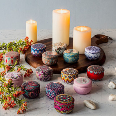 Sáp Nến Thơm Đốt Phòng/Nến Hoa Thơm Hoa Khô Thiên Nhiên An Toàn Cho Sức Khỏe PaKaSa - Chính hãng