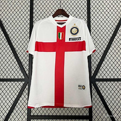 Áo Bóng Đá Retro Inter Milan 2007 - Sân Khách bản cao cấp vải Cotton Polyester