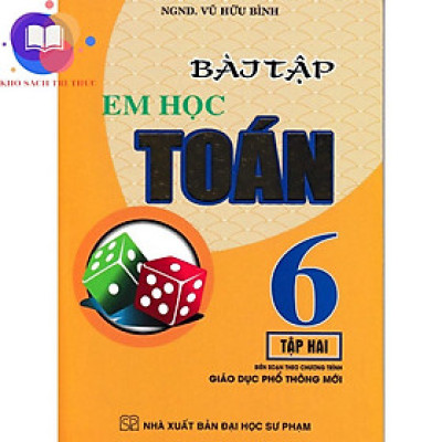 Sách - bài tập em học toán lớp 6 - tập 2 (biên soạn theo chương trình mới)