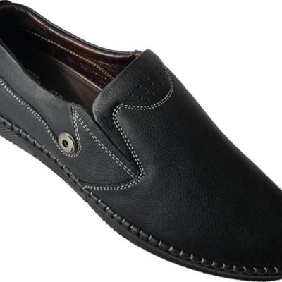 Giày Mọi Nam BIGGBEN Da Bò Thật Cao Cấp GM114