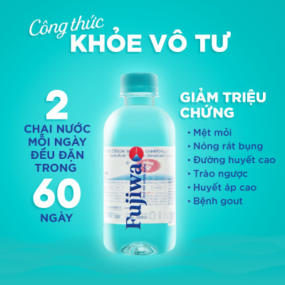 Nước Uống Ion Kiềm Cao Cấp Công nghệ Nhật Bản - Fujiwa Bổ Sung Vi Khoáng Và Tốt Cho Sức Khoẻ