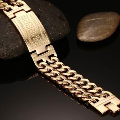 Lắc tay nam thời trang mạ 24k phong cách sành điệu MST92 