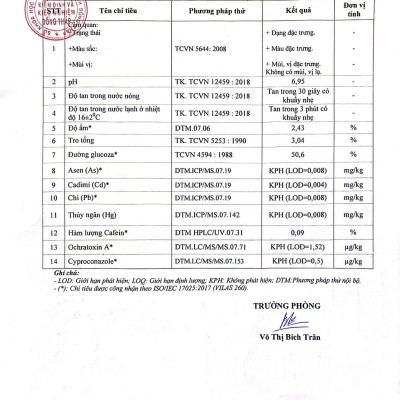 Sữa sen tổ yến vị cà phê Thiên Gia Phúc 150g 10 gói (Hộp cứng)