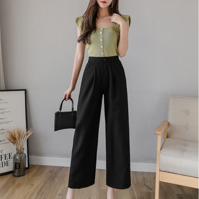 Quần suông trơn nữ Haint Boutique Q23