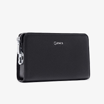 Ví Cầm Tay Nam Khóa Số Da Bò Thật RB03 ví cầm tay nam gence ví da nam cầm tay