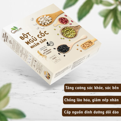 Bột ngũ cốc nhân sâm Goce - 180g (18 gói x 10g)