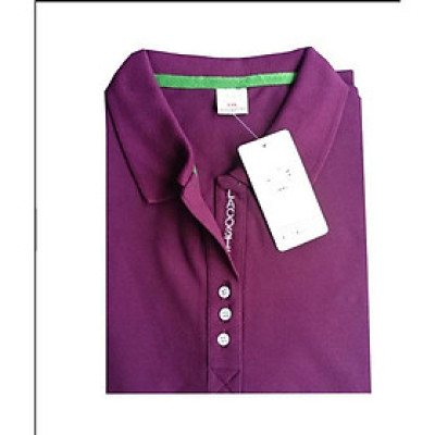 Áo Thun Cá Sấu Nữ Có Cổ -Màu tím (45-75kg)