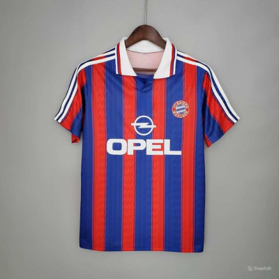Áo Bóng Đá Retro Bayern Munich 1995 - Sân Nhà bản cao cấp vải Cotton Polyester