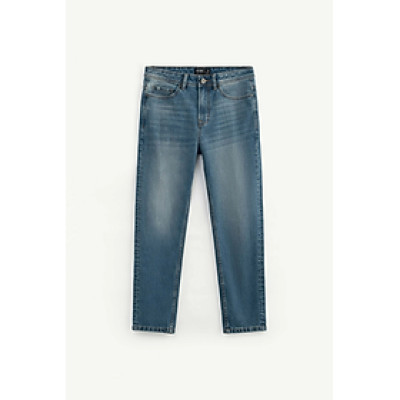 Quần jeans ROUTINE nam màu Xanh Slim cropped - 10S24DPA010 | LASTORE MENSWEAR