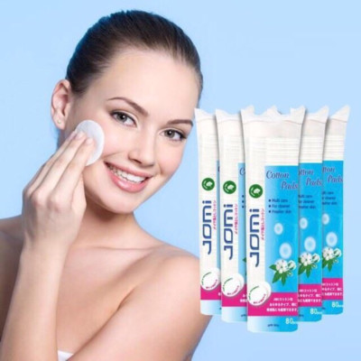 Combo 3 Bông Tẩy Trang Jomi (80 Miếng / Túi)
