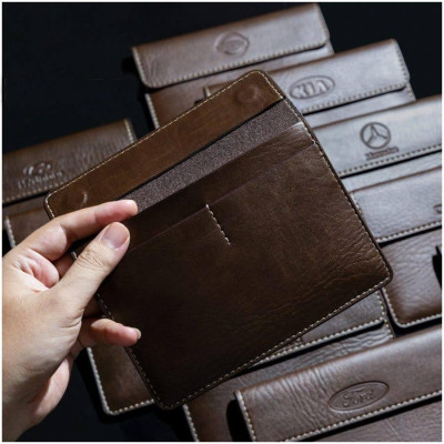 Ví da bóp da đựng giấy tờ đăng kiểm ô tô Mazda 2 3 6 CX3 CX5 CX8 BT50