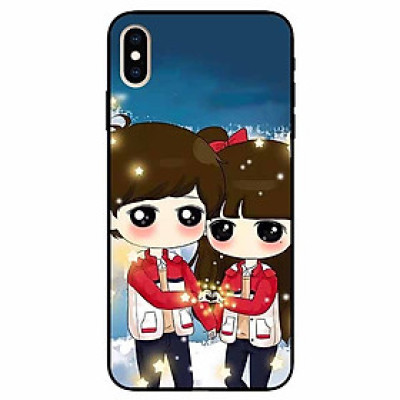 Ốp lưng dành cho Iphone X / Xs mẫu Cặp Áo Đôi