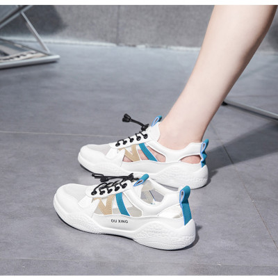 Giày thể thao nữ đế êm nhẹ, thoáng khí đế cao su đúc, chống trơn trượt hạn chế mòn – GNU2065