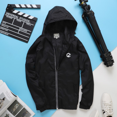 Áo khoác dù nam nữ 2 lớp có nón chống thấm nước SITAKI cao cấp AKD36