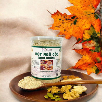 Ngũ cốc dinh dưỡng cao cấp – Mộc Lan - tăng cân, lợi sữa - 23 loại đậu & hạt – 250g, 500g