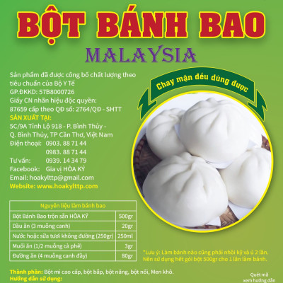 Bột Bánh Bao Hòa Ký 1kg