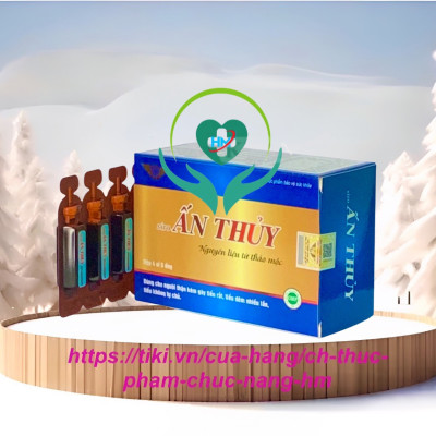 Siro Ấn thuỷ Vinh Thịnh Vượng VV, hộp 20 ống, dùng cho trẻ đái dầm, tiểu đêm nhiều