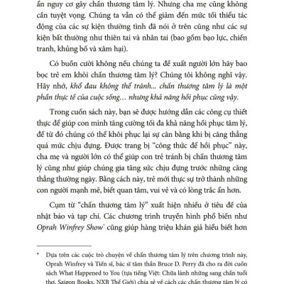 Bảo Vệ Trẻ Trước Chấn Thương Tâm Lý_SGB