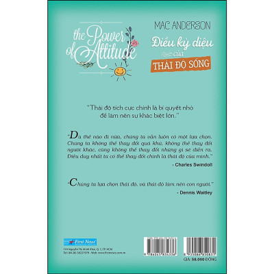 Sách - Điều Kỳ Diệu của Thái Độ Sống - First News