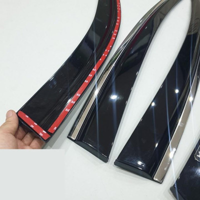 Vè che mưa xe Attrage 2016-2022 chỉ inox cao cấp