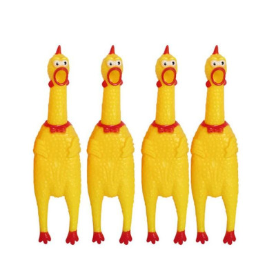 Đồ chơi con gà la hét cho chó mèo, shrilling chicken, gà la hét cỡ to 31cm
