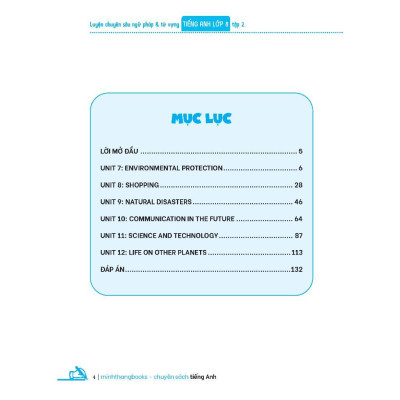 Sách - Global Success - Luyện Chuyên Sâu Ngữ Pháp Và Từ Vựng Tiếng Anh Lớp 8 - Tập 2 - Minh Thắng