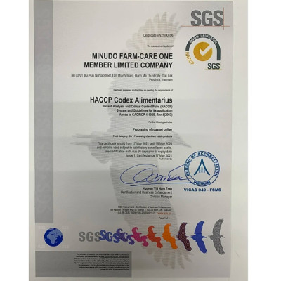 Hộp giấy 10 gói*3g/gói_Cà phê AEROCO hòa tan sấy lạnh thăng hoa Robusta