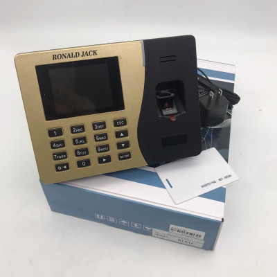 Máy chấm công Ronald Jack RJ2500 (vân tay,thẻ từ). 2000 dấu vân tay + thẻ.Chip Intel.TCP/IP/USB/Password - Hàng Chính Hãng