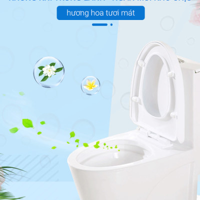 Viên thả khử mùi bồn tiểu đứng (dành cho nam ) 15g, giúp khử mùi hôi/ khai đồng thời tiêu diệt vi khuẩn một cách nhanh chóng - nội địa Nhật Bản   