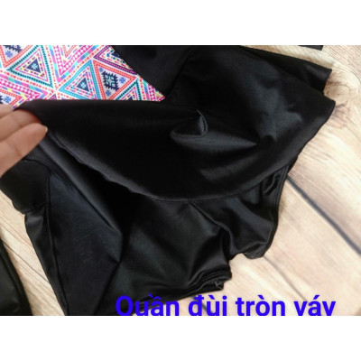 ĐỒ BƠI TAY DÀI CHỐNG NẮNG HÀNG CAO CẤP CHẤT VẢI BAO ĐẸP CÓ QUẦN VÁY RẤT TIỆN LỢI HỌA TIẾT XINH XẮN THỜI TRANG