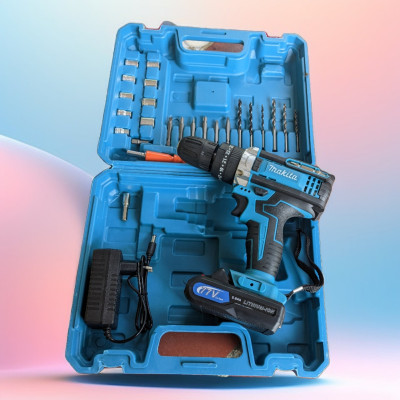 Máy Khoan Pin Makita 100% Lõi Đồng - Máy Bắt Vít Chuyên Dụng, Full Phụ Kiện Hàng Cao Cấp