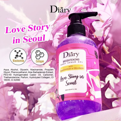 Serum Dưỡng Thể Cấp Ẩm Dưỡng Sáng Mịn Da Diary Bright Body Serum Gel (05 Mùi Hương)