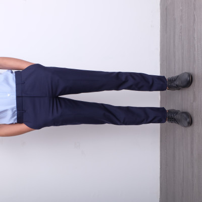 Quần âu nam ALIGRO màu navy form chuẩn slimfit, tôn dáng, chất liệu cao cấp thanh lịch, trang trọng ALGO1055