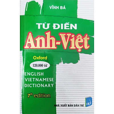 Từ Điển Anh - Việt 120.000 Từ (Bìa Mềm) - HA