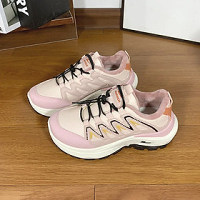 Giày thể thao nữ, giày chạy bộ đế êm nhẹ, thoáng khí đế cao su đúc, chống trơn trượt hạn chế mòn  – GNU2094