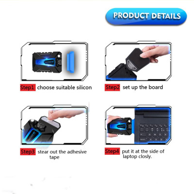 Quạt tản nhiệt Tiếng ồn thấp Im lặng Máy tính xách tay 