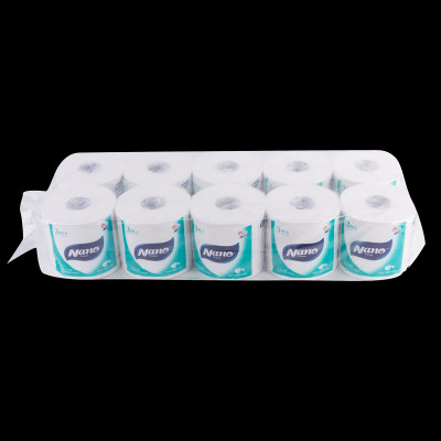 [MUA 1 TẶNG 10 KHĂN] Giấy vệ sinh Luxury không lõi 10 cuộn, thương hiệu Nano, tiết kiệm chi phí cho gia đình-Nano Tissue